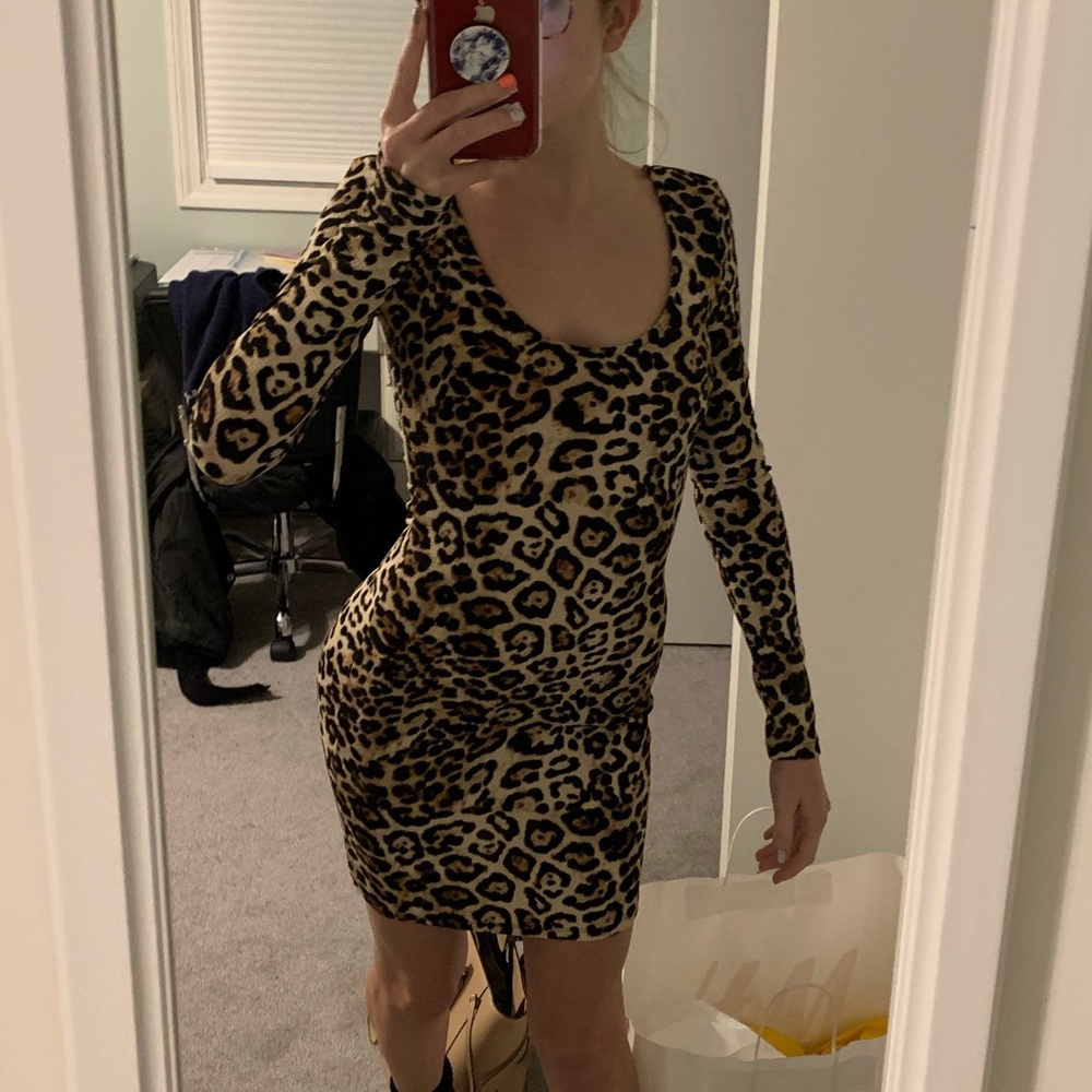 Cheetah Party Dress